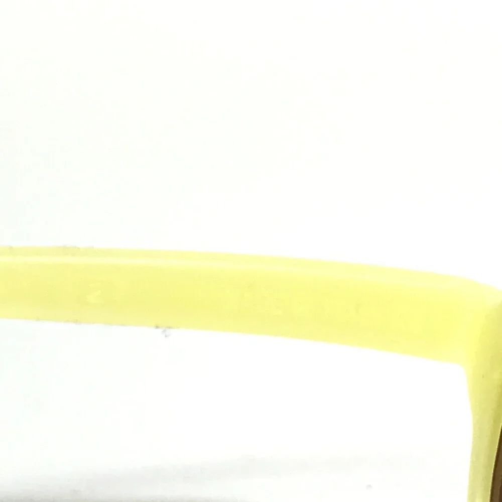 Miraflex Sunglasses NEW BABY 2 Yellow Rectangular Frames with Brown Lenses 42-14